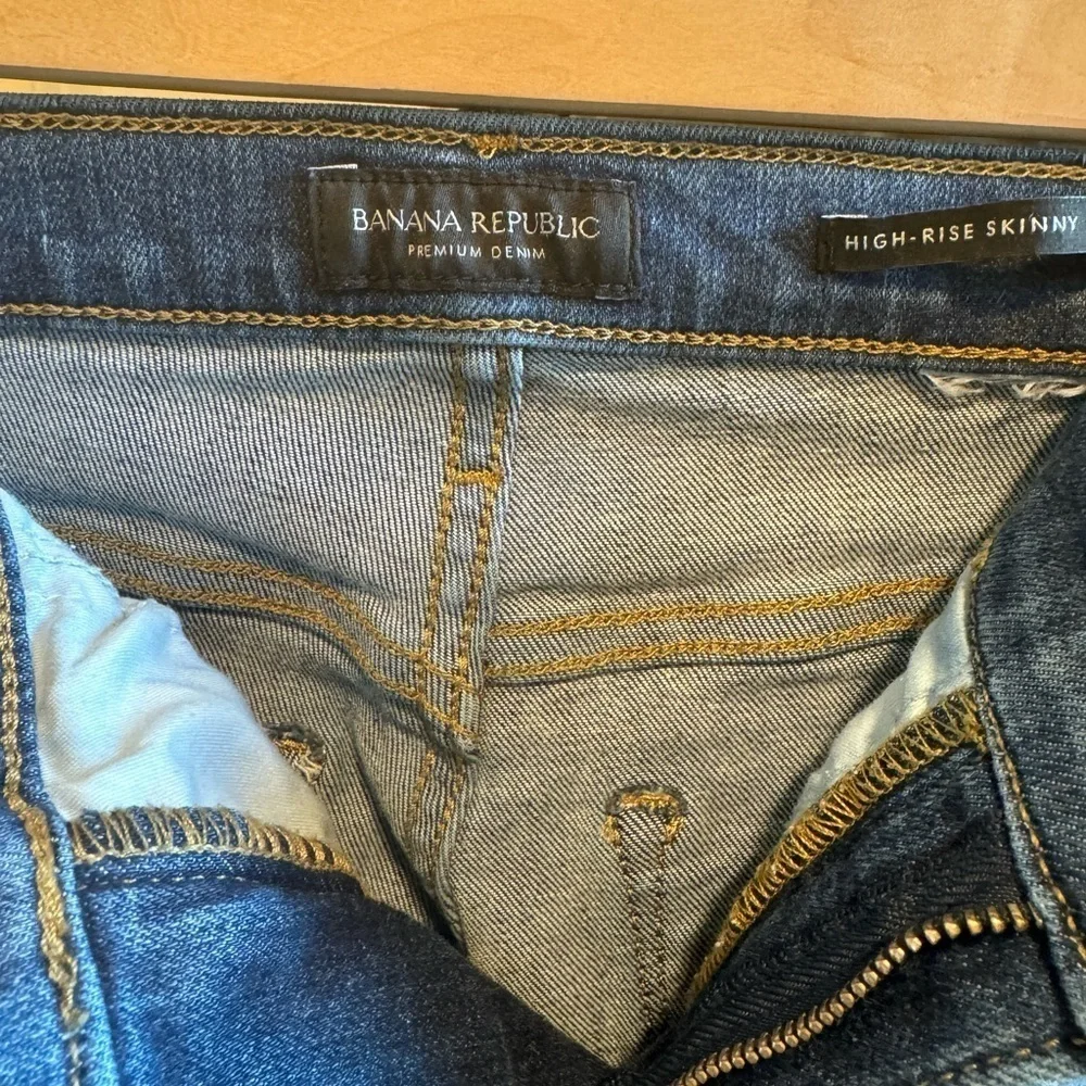 Banana Republic Denim Jeans High-Rise Skinny Size 26